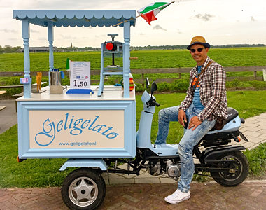 Geligelato IJscoman polderijs westbeemster